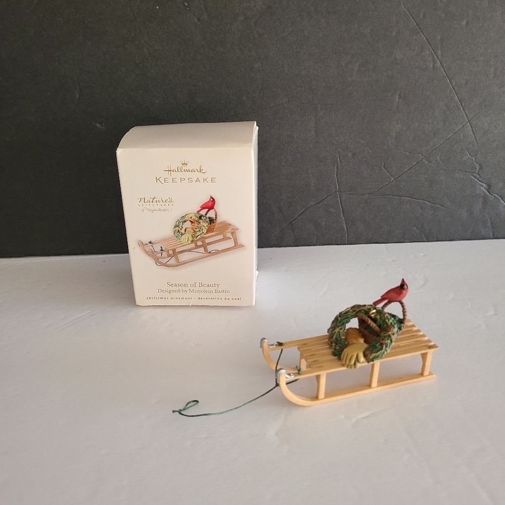 Hallmark Keepsake Ornaments Season of Beauty